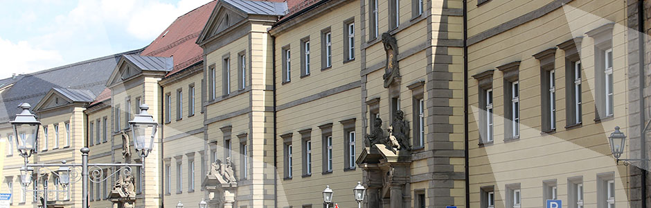 Das Gebäude der Regierung von Oberfranken in der Kanzleistraße in Bayreuth