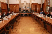 Zusammenkunft der Landräte, der Oberbürgermeister und der Oberbürgermeisterin der kreisfreien Städte Oberfrankens in der Regierung von Oberfranken