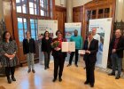 Gruppenfoto Auszeichnung Valentina-Amalia Dumitru mit dem Projekt: "Mit Migranten für Migranten (MiMi) – Interkulturelle Gesundheit in Deutschland"