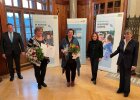 Gruppenfoto Auszeichnung Kulmbacher Literaturverein e.V. Projekt: "Schreibwerkstatt Grenzenlos"