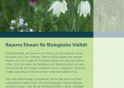 "Bayerns Einsatz für die Biologische Vielfalt" - die Strategie